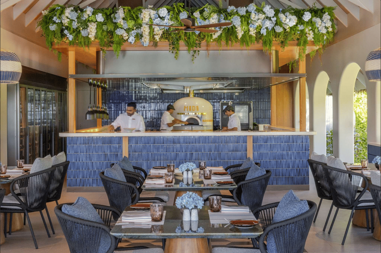 MIDI · Mediterranean · beach club, restaurant, rooftop bar